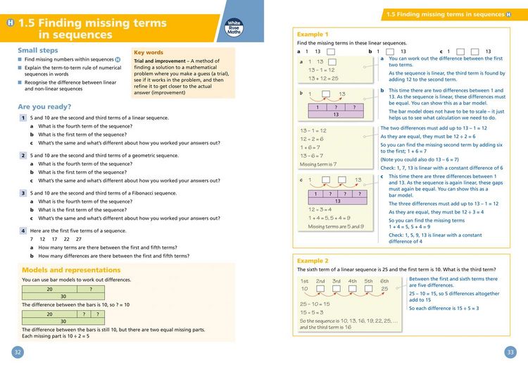 Produktbild: Key Stage 3 Maths Student Book 1