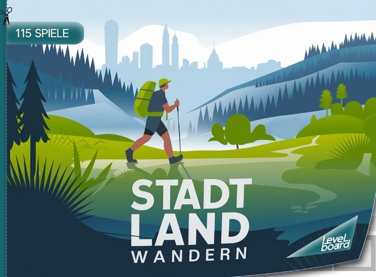 Produktbild: Stadt, Land, Wandern - 115 Spielbl&ouml;cke