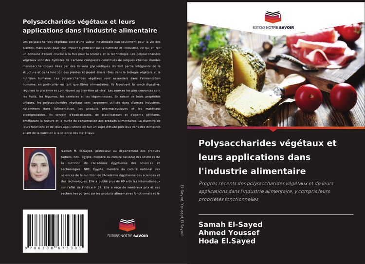 Produktbild: Polysaccharides v&eacute;g&eacute;taux et leurs applications dans l'industrie alimentaire