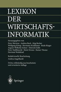 Produktbild: Lexikon der Wirtschaftsinformatik