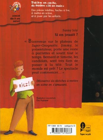 Produktbild: Si on jouait ?
