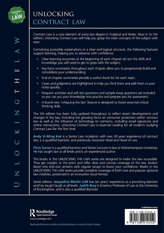 Produktbild: Unlocking Contract Law