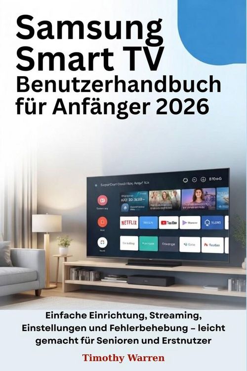 Produktbild: Samsung Smart TV Benutzerhandbuch f&uuml;r Anf&auml;nger 2026