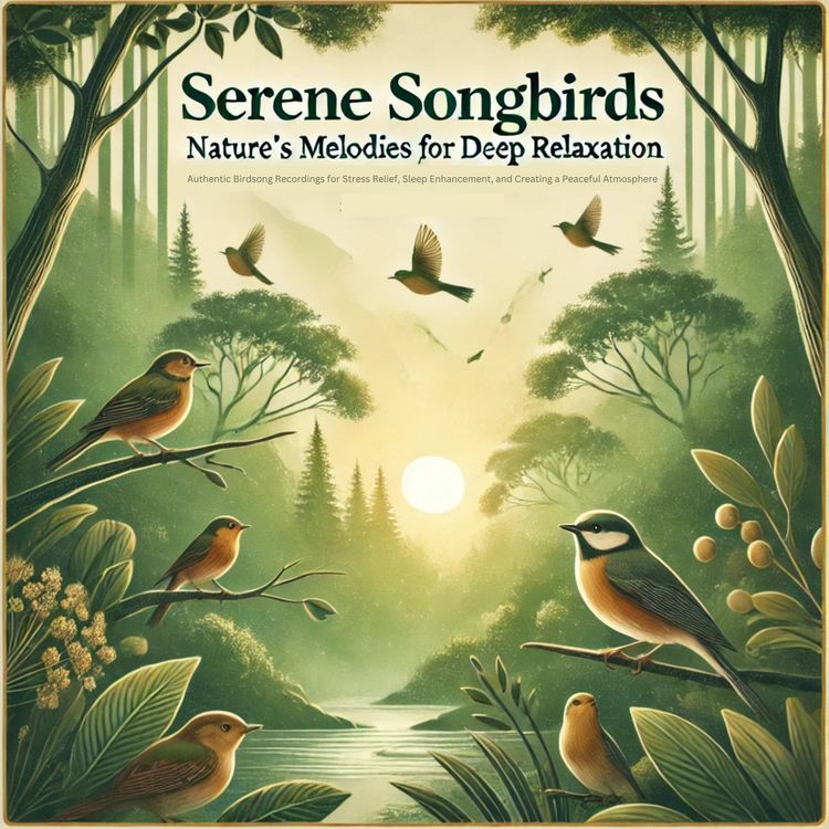 Produktbild: Serene Songbirds: Nature's Melodies for Deep Relaxation and Meditation