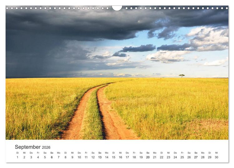 Produktbild: Safari durch Afrika (Wandkalender 2026 DIN A3 quer), CALVENDO Monatskalender