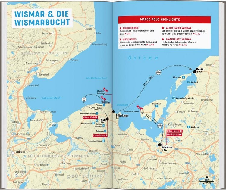 Produktbild: MARCO POLO Reisef&uuml;hrer Ostseek&uuml;ste, Mecklenburg-Vorpommern