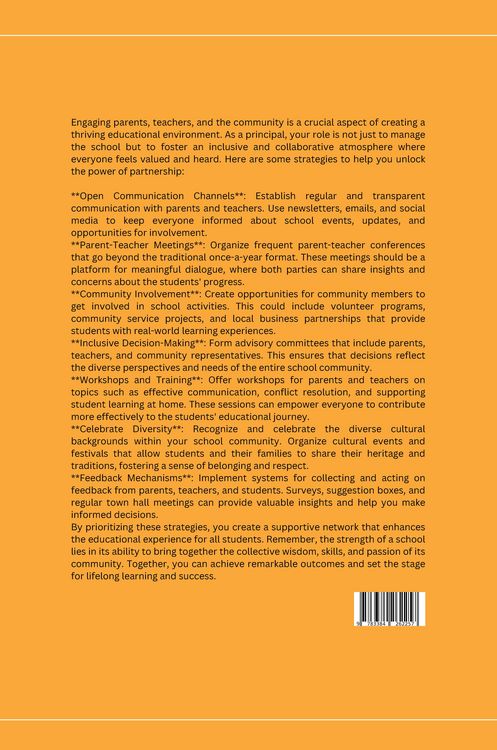Produktbild: Unlocking the Power of Partnership: A Principal's Guide to Engaging Parents