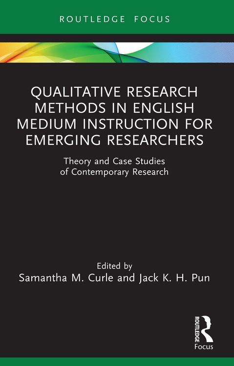 Produktbild: Qualitative Research Methods in English Medium Instruction for Emerging Researchers