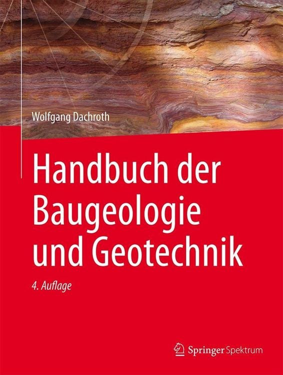 Produktbild: Handbuch der Baugeologie und Geotechnik