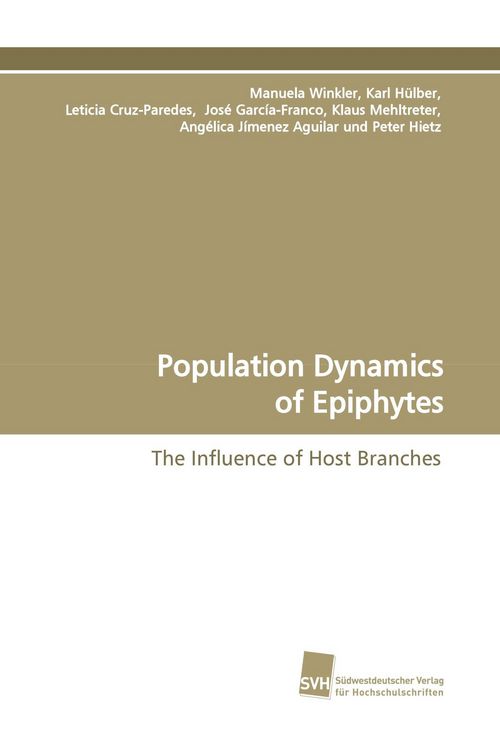 Produktbild: Population Dynamics of Epiphytes