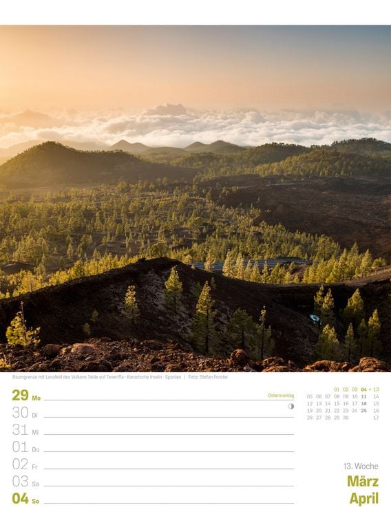 Produktbild: Planet Erde Wochenplaner Kalender 2027 | Landschaften der Welt