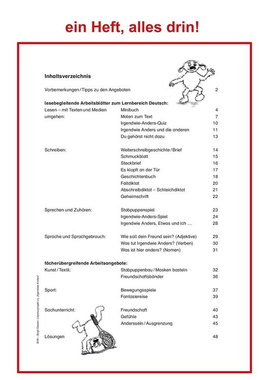 Produktbild: Literaturprojekt zu Irgendwie Anders