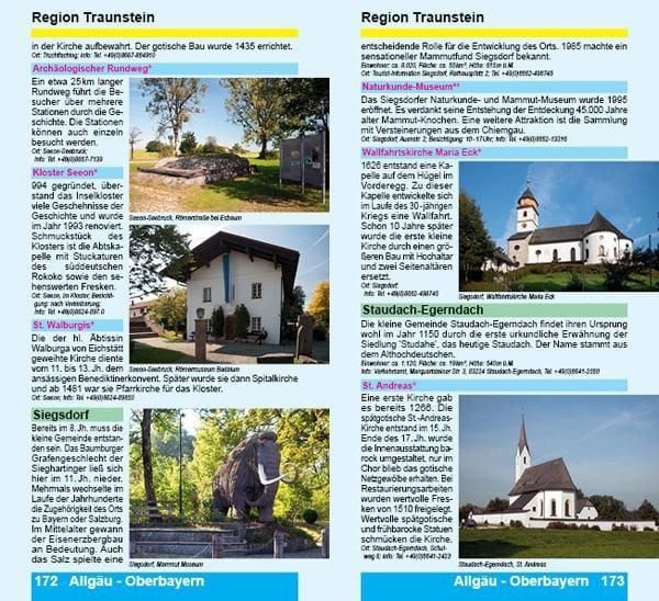Produktbild: Allg&auml;u - Oberbayern Reisef&uuml;hrer - Sehenswertes im Allg&auml;u und Oberbayern