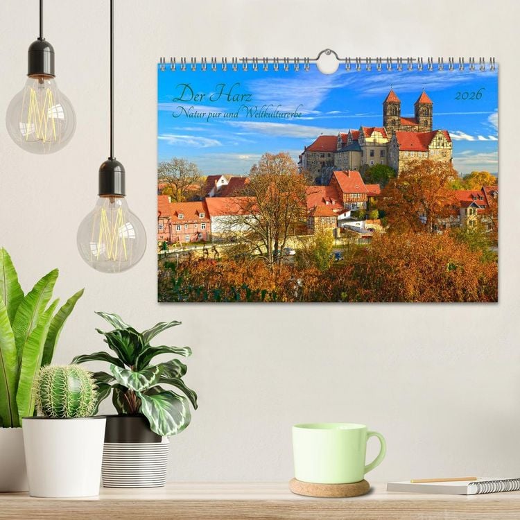 Produktbild: Harz Natur pur und Weltkulturerbe (Wandkalender 2026 DIN A4 quer), CALVENDO Monatskalender