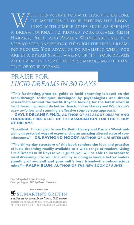 Produktbild: Lucid Dreams in 30 Days P