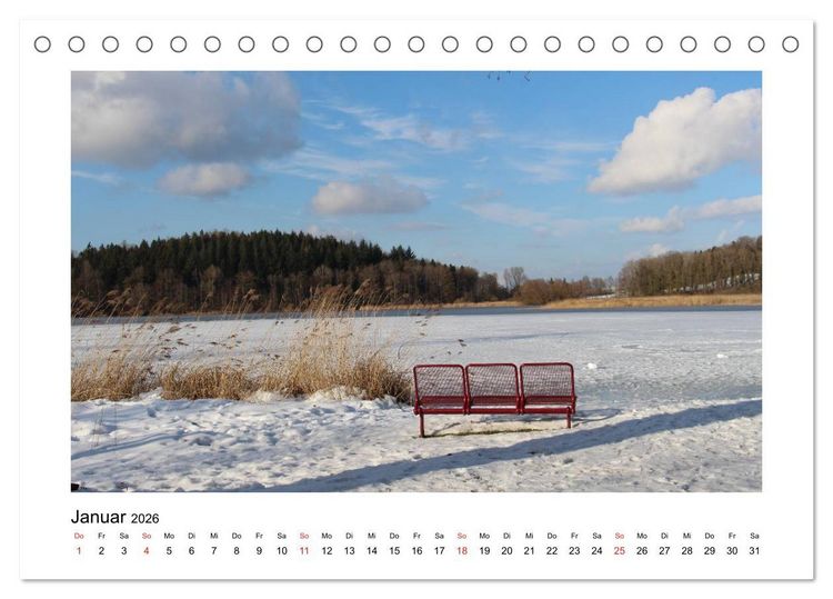Produktbild: Weingarten und Umgebung 2026 (Tischkalender 2026 DIN A5 quer), CALVENDO Monatskalender