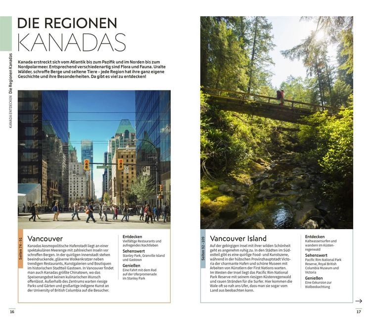 Produktbild: Vis-&agrave;-Vis Reisef&uuml;hrer Kanada
