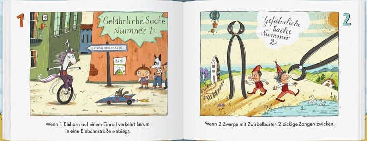 Produktbild: Gef&auml;hrliche Sachen zum Z&auml;hlen und Lachen