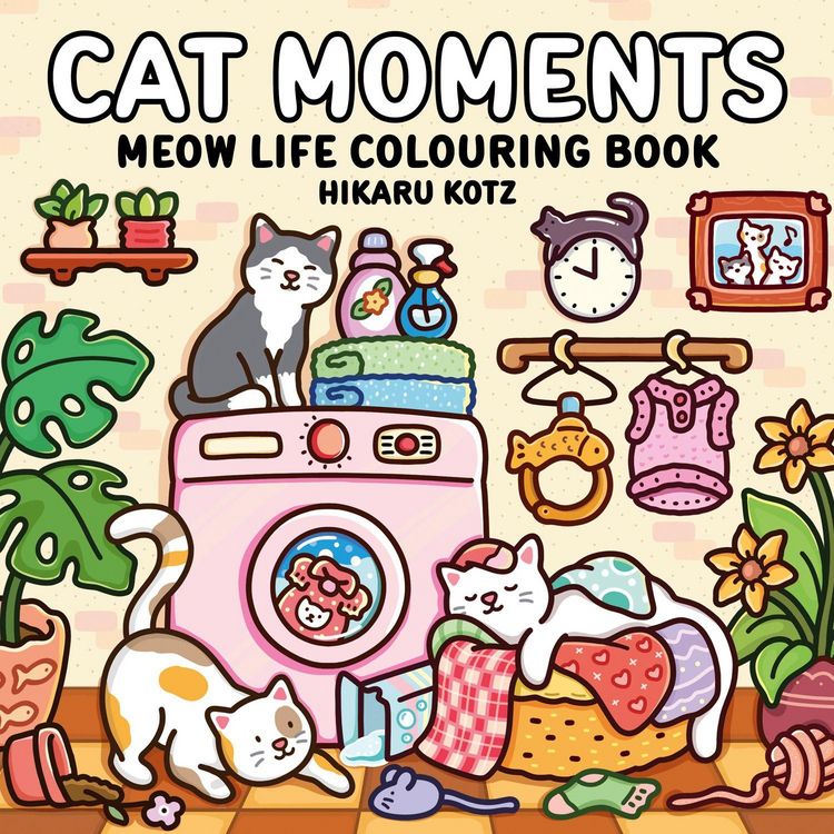 Produktbild: Cat Moments: Meow Life Colouring Book for All Ages