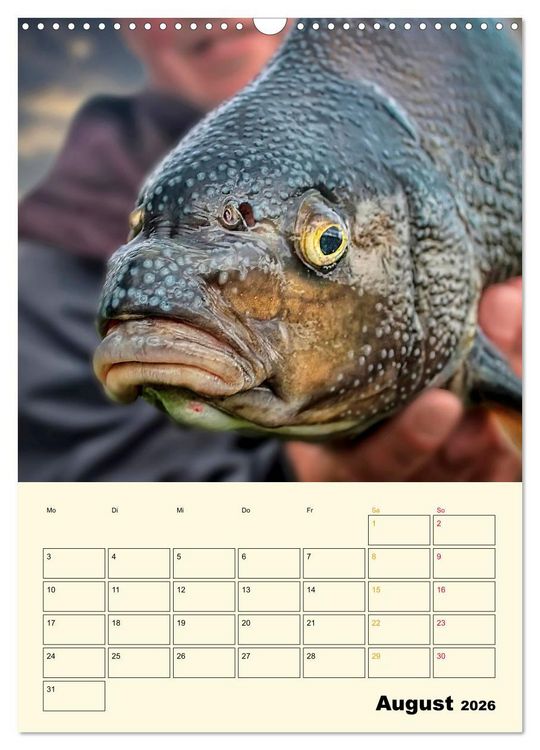 Produktbild: Angeln - extrem faszinierend (Wandkalender 2026 DIN A3 hoch), CALVENDO Monatskalender