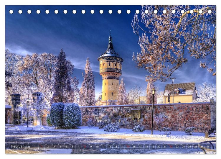 Produktbild: Halle an der Saale - Stadtansichten (Tischkalender 2026 DIN A5 quer), CALVENDO Monatskalender