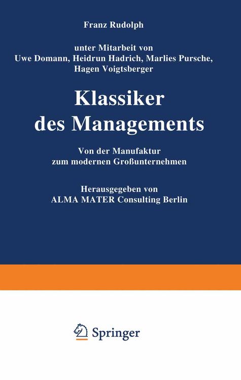 Produktbild: Klassiker des Managements