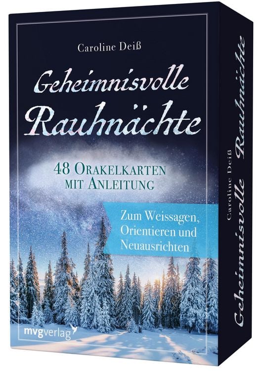 Produktbild: Geheimnisvolle Rauhn&auml;chte &ndash; 48 Orakelkarten mit Anleitung