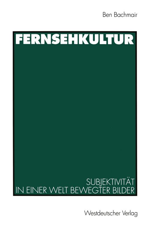 Produktbild: Fernsehkultur