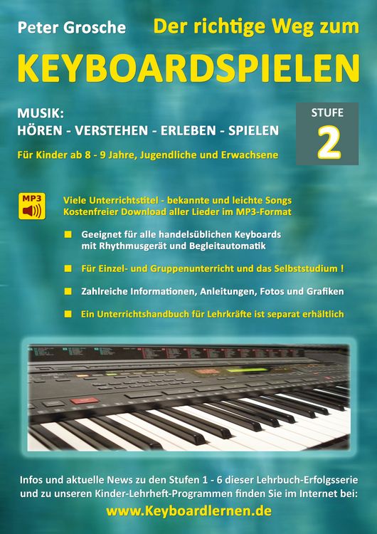 Produktbild: Der richtige Weg zum Keyboardspielen (Stufe 2)