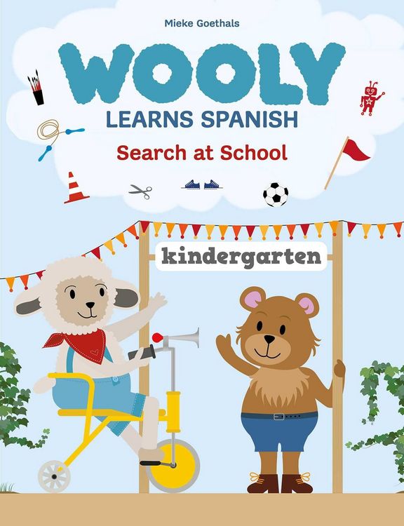 Produktbild: Wooly Learns Spanish. Search at School