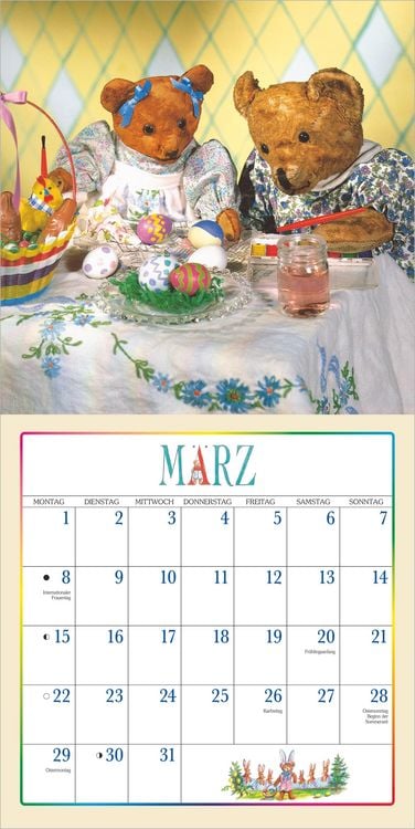 Produktbild: Der Teddyb&auml;r Kalender 2027