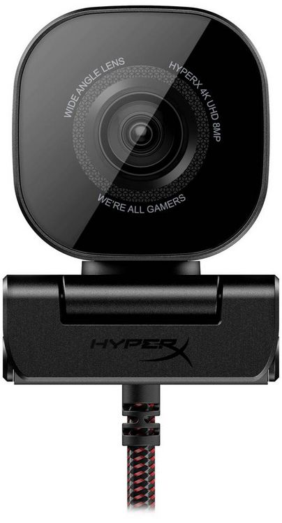 Produktbild: HyperX Vision S 4K-Webcam Klemm-Halterung