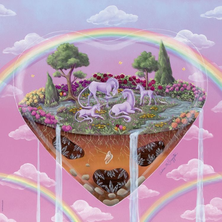 Produktbild: THE UNICORNS, HEYE Puzzle von David Penfound