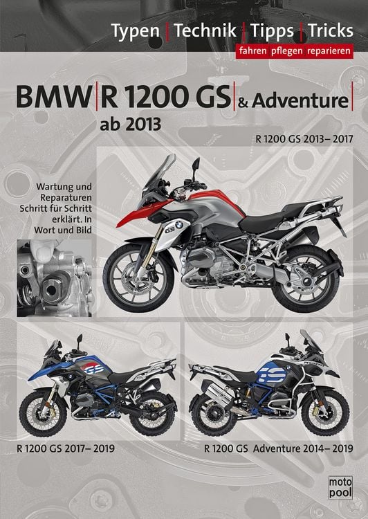Produktbild: BMW R 1200 GS & Adventure wassergek&uuml;hlt, ab Baujahr 2013, Reparaturanleitung