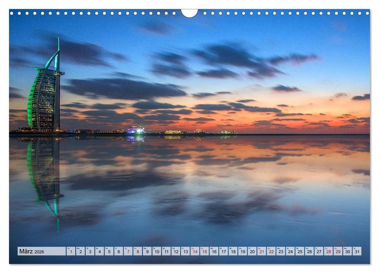 Produktbild: Metropolen - Weltst&auml;dte im magischen Licht (Wandkalender 2026 DIN A3 quer), CALVENDO Monatskalender