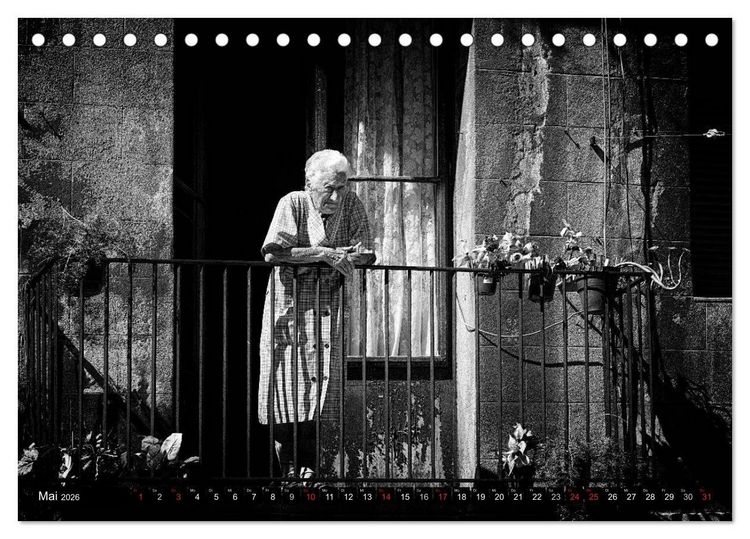 Produktbild: Streetlife Barcelona (Tischkalender 2026 DIN A5 quer), CALVENDO Monatskalender