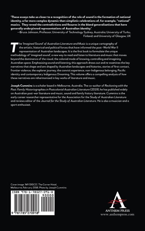 Produktbild: The 'Imagined Sound' of Australian Literature and Music