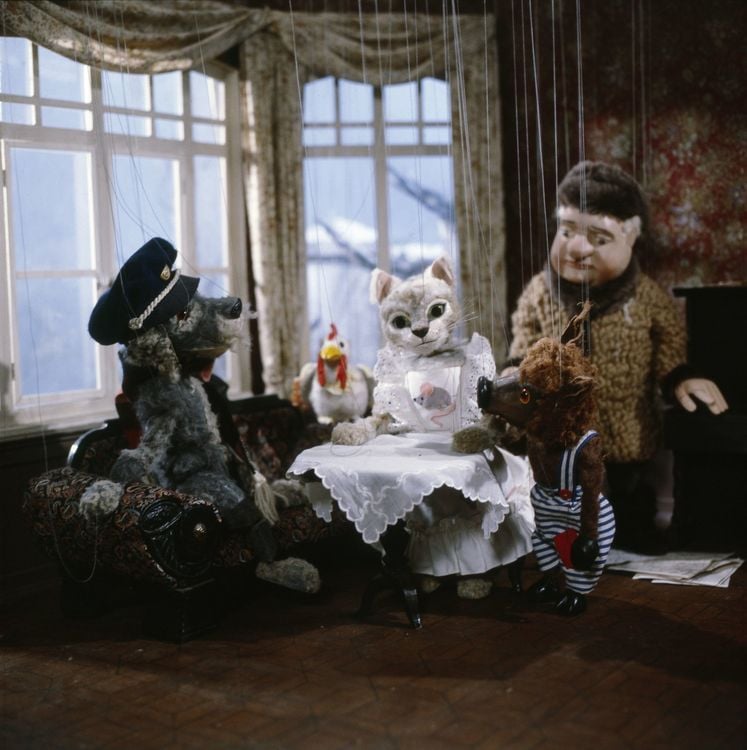 Produktbild: Katze mit Hut - Augsburger Puppenkiste