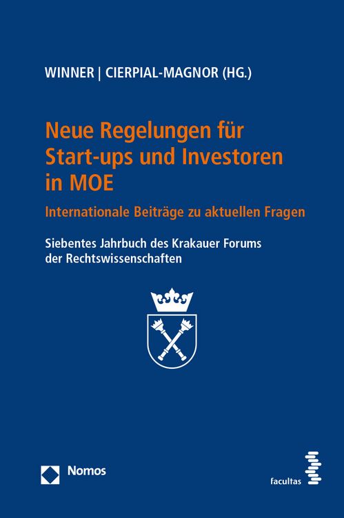 Produktbild: Neue Regelungen f&uuml;r Start-ups und Investoren in MOE