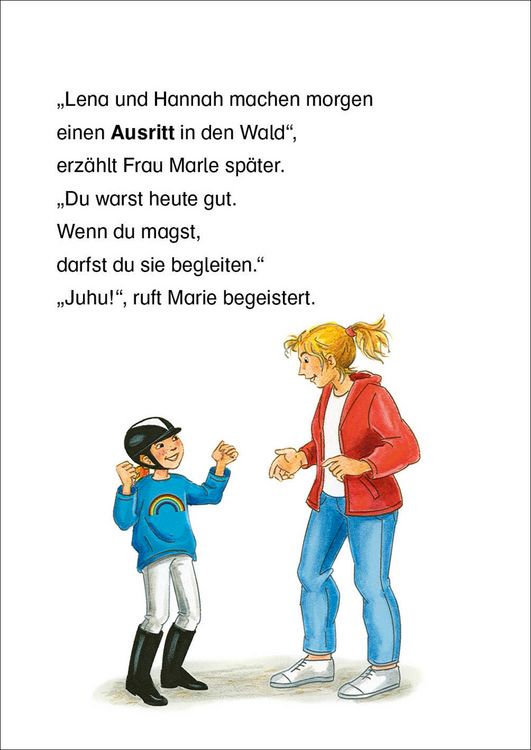 Produktbild: Lesel&ouml;wen 2. Klasse - Der erste Ausritt auf Ponyhof Apfelbl&uuml;te