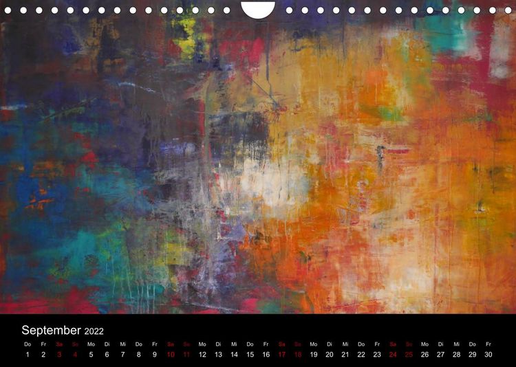 Produktbild: Inspiration in Farbe (Wandkalender 2022 DIN A4 quer)