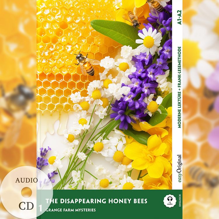 Produktbild: The Disappearing Honey Bees - Englische Krimi-Lekt&uuml;re A1-A2 (+ Audio-CD)