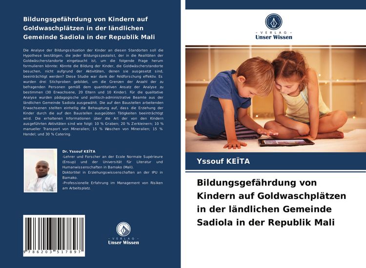 Produktbild: Bildungsgef&auml;hrdung von Kindern auf Goldwaschpl&auml;tzen in der l&auml;ndlichen Gemeinde Sadiola in der Republik Mali