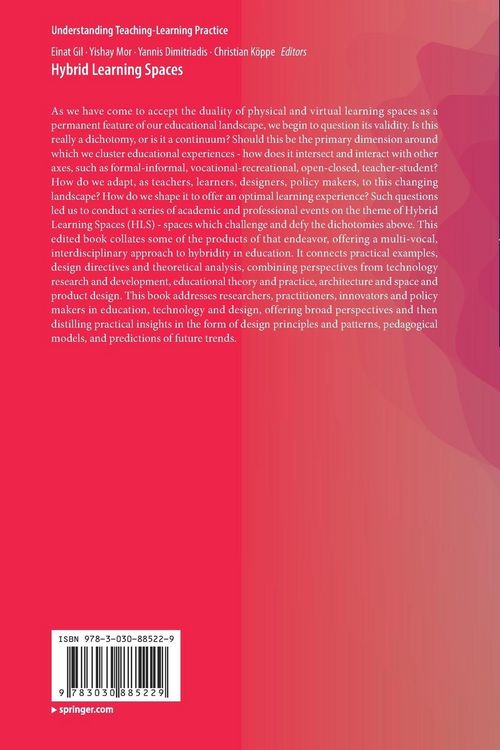 Produktbild: Hybrid Learning Spaces