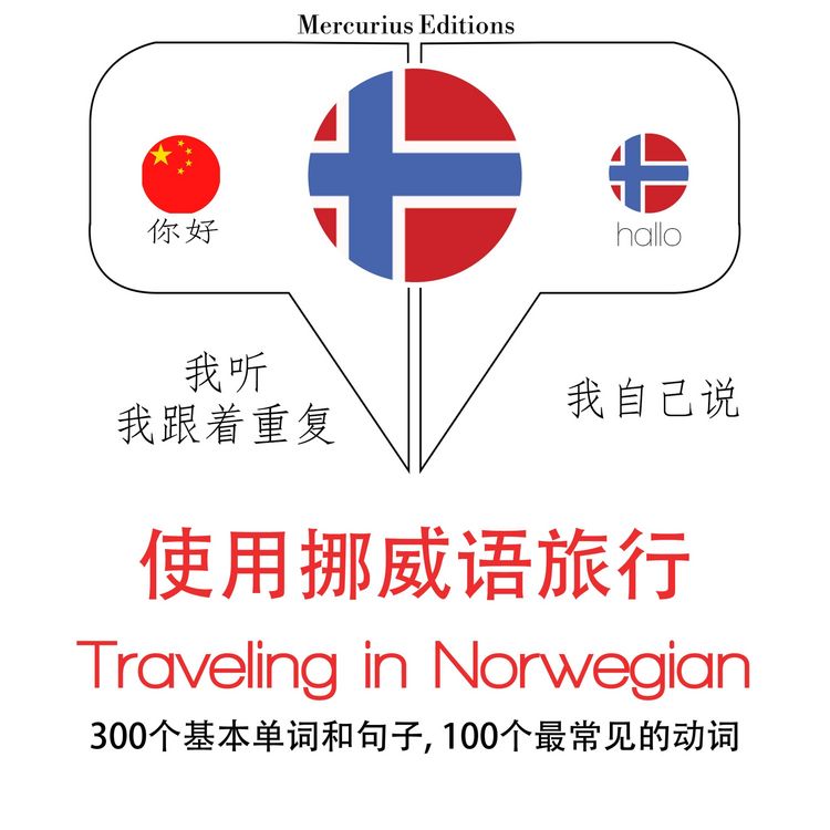 Produktbild: Travel words and phrases in Norwegian