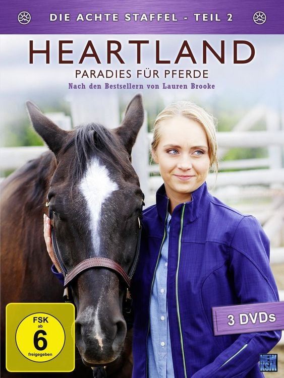 Produktbild: Heartland - Paradies f&uuml;r Pferde - Staffel 8.2: Episode 10-18 [3 DVDs]