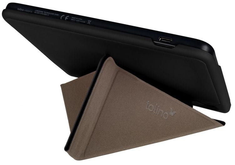 Produktbild: tolino vision 6 - Origami Falttasche - schwarz
