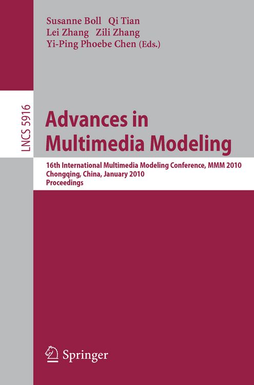 Produktbild: Advances in Multimedia Modeling