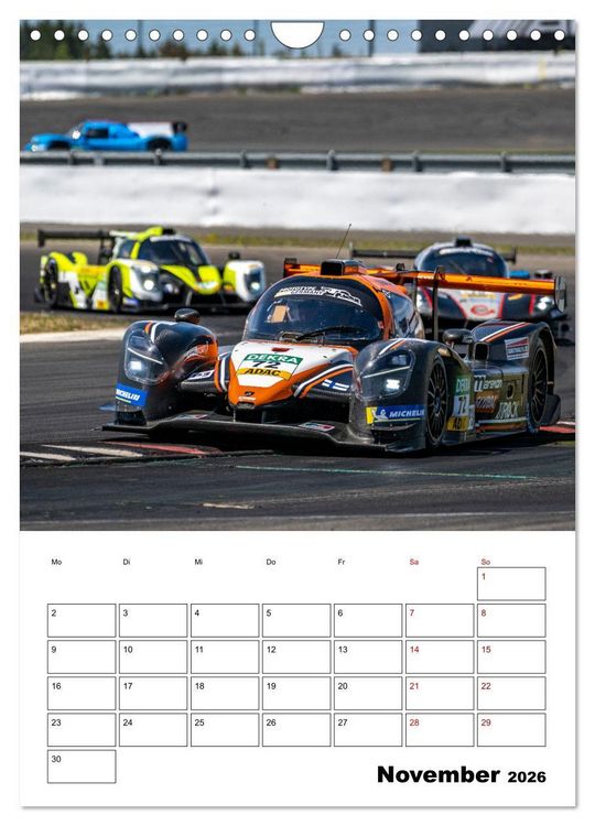 Produktbild: PROTOTYPE RACING am N&uuml;rburgring (Wandkalender 2026 DIN A4 hoch), CALVENDO Monatskalender