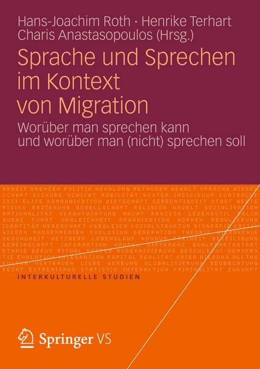Produktbild: Sprache und Sprechen im Kontext von Migration